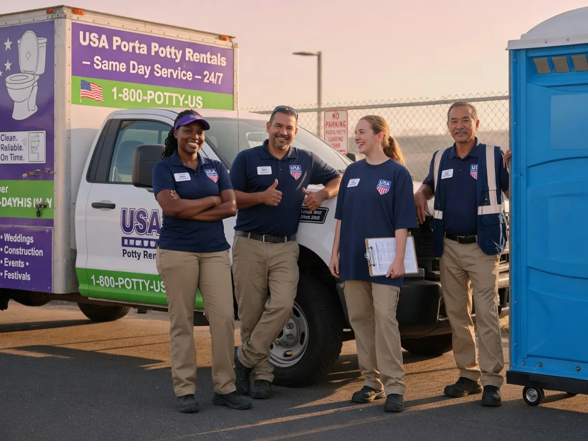 Porta Potty Rental company in Summit Point, WV